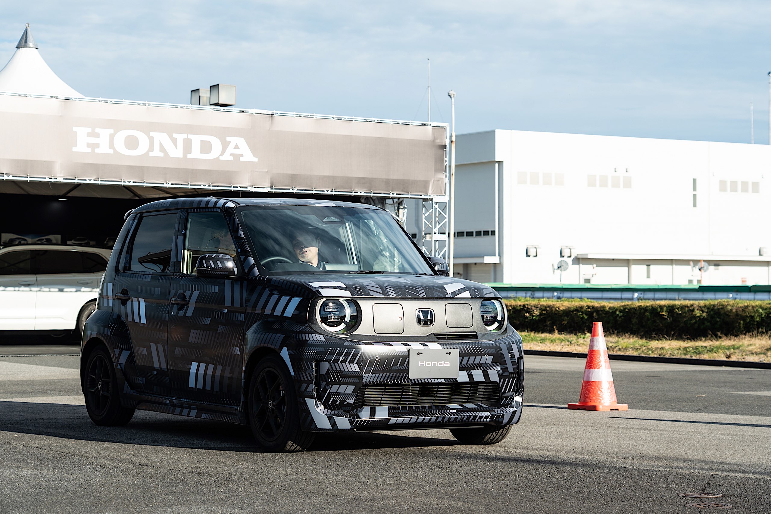 Test driving Honda's Super-One Prototype