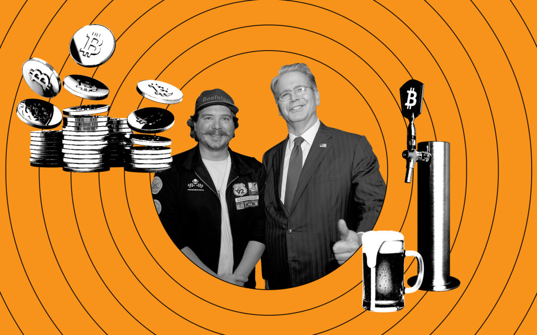 Bitcoin does cultural diplomacy in a dive bar