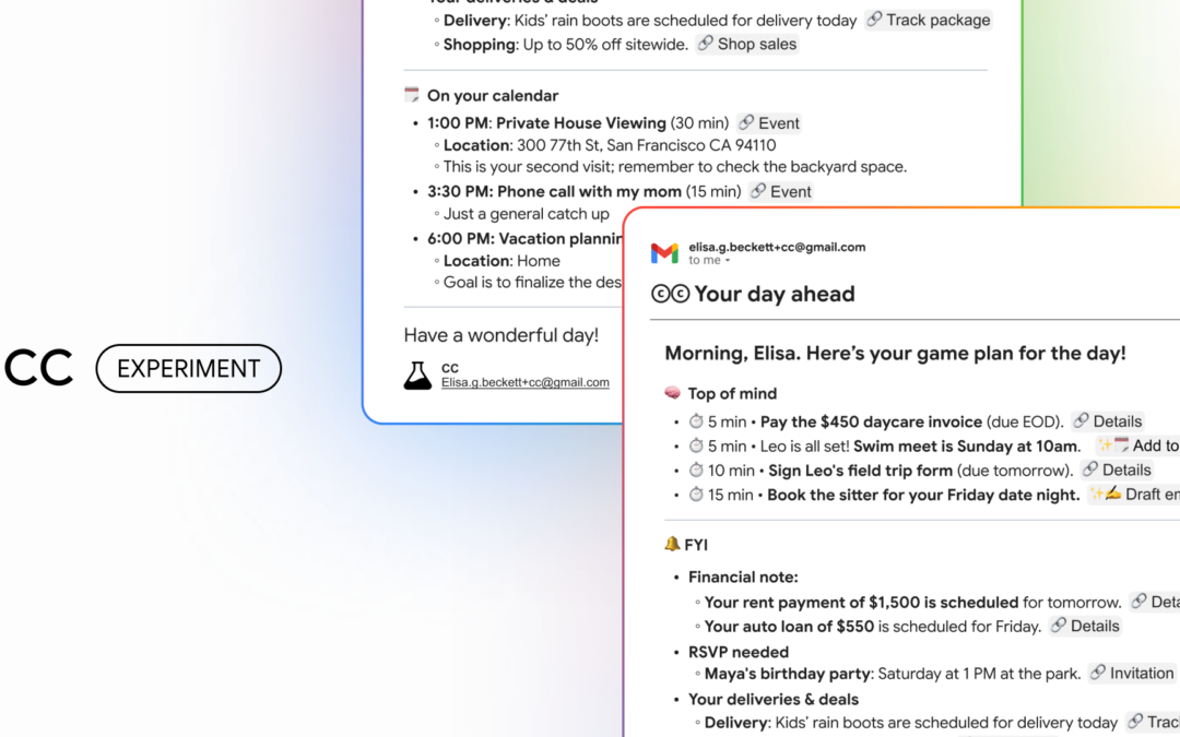 Google wants its AI assistant CC to replace your morning scroll
