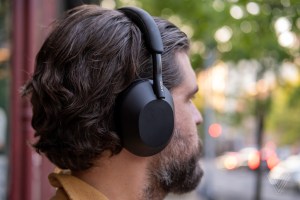 A photo of Sony’s WH-1000XM5 headphones.