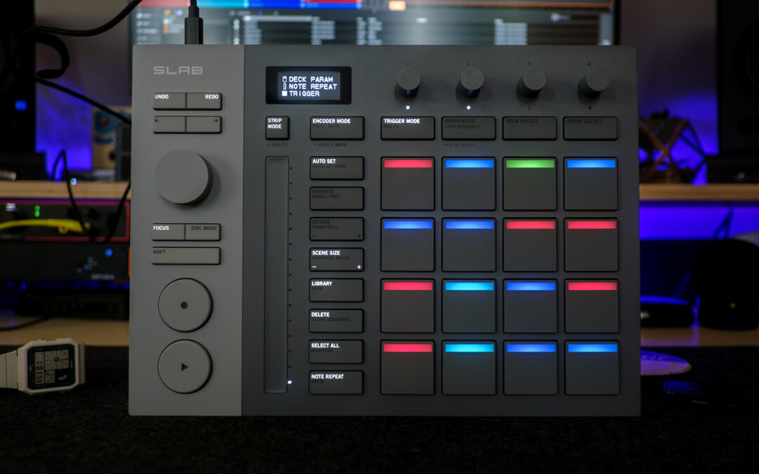 Slab is the first MIDI controller built exclusively for Serato Studio