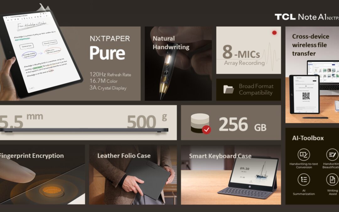 TCL introduces its own take on a color Kindle Scribe