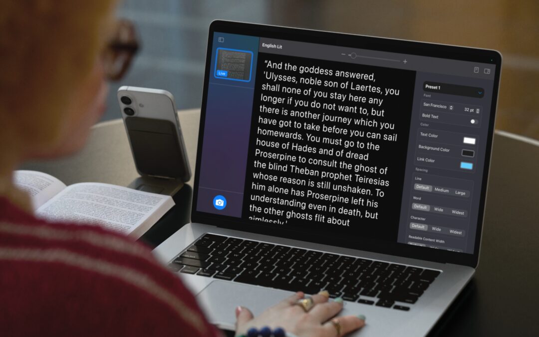How to use Magnifier on a MacBook to zoom in on faraway text