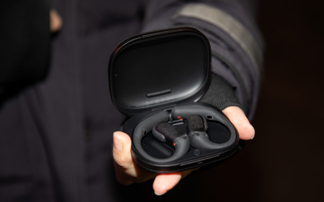 These open-ear buds actually have decent noise reduction