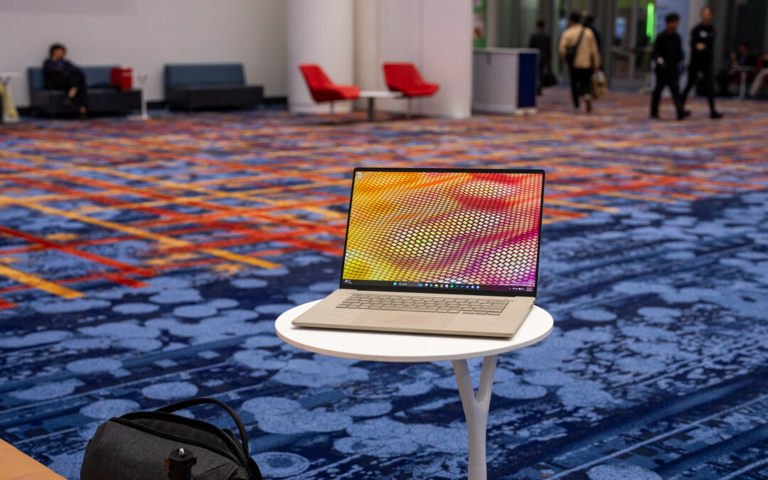 Fear and blogging (and prerelease laptop testing) in Las Vegas