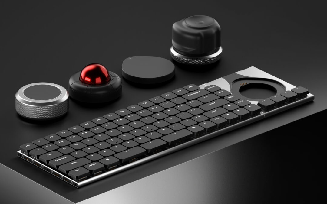 Naya Connect is a modular mechanical keyboard system for the indecisive
