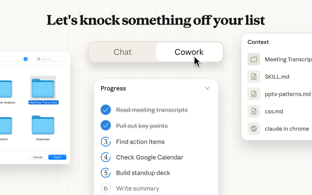 Anthropic wants you to use Claude to ‘Cowork’ in latest AI agent push