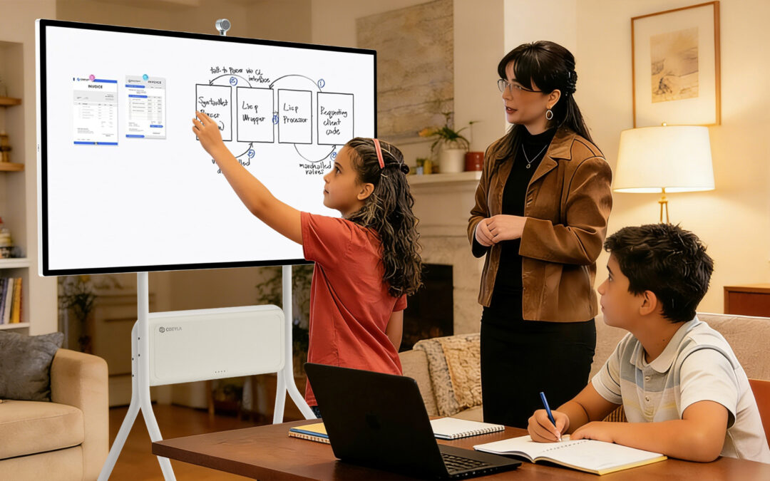 Cozyla’s TV-sized smart calendar makes your home look like a classroom