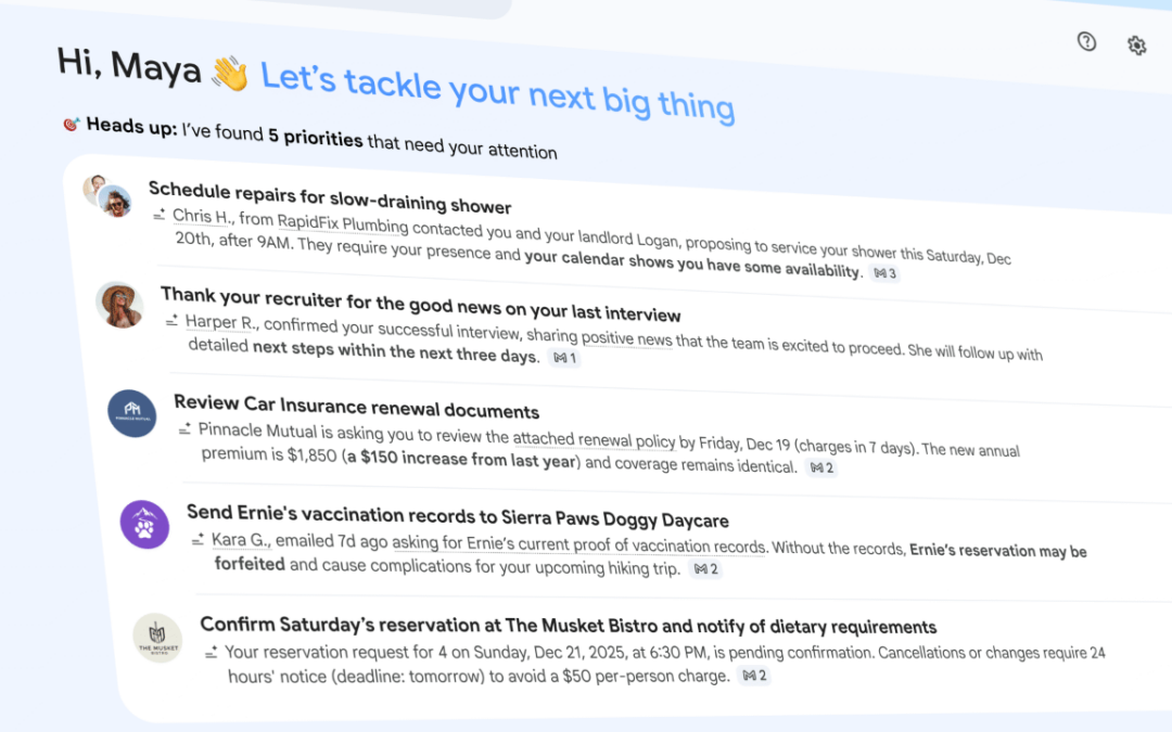 Gmail is getting a Gemini AI overhaul