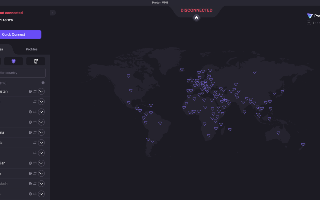 How to change location with a VPN