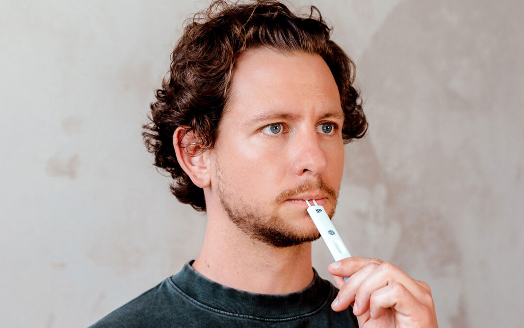 You can now take testosterone tests with a stick, your phone, and some spit