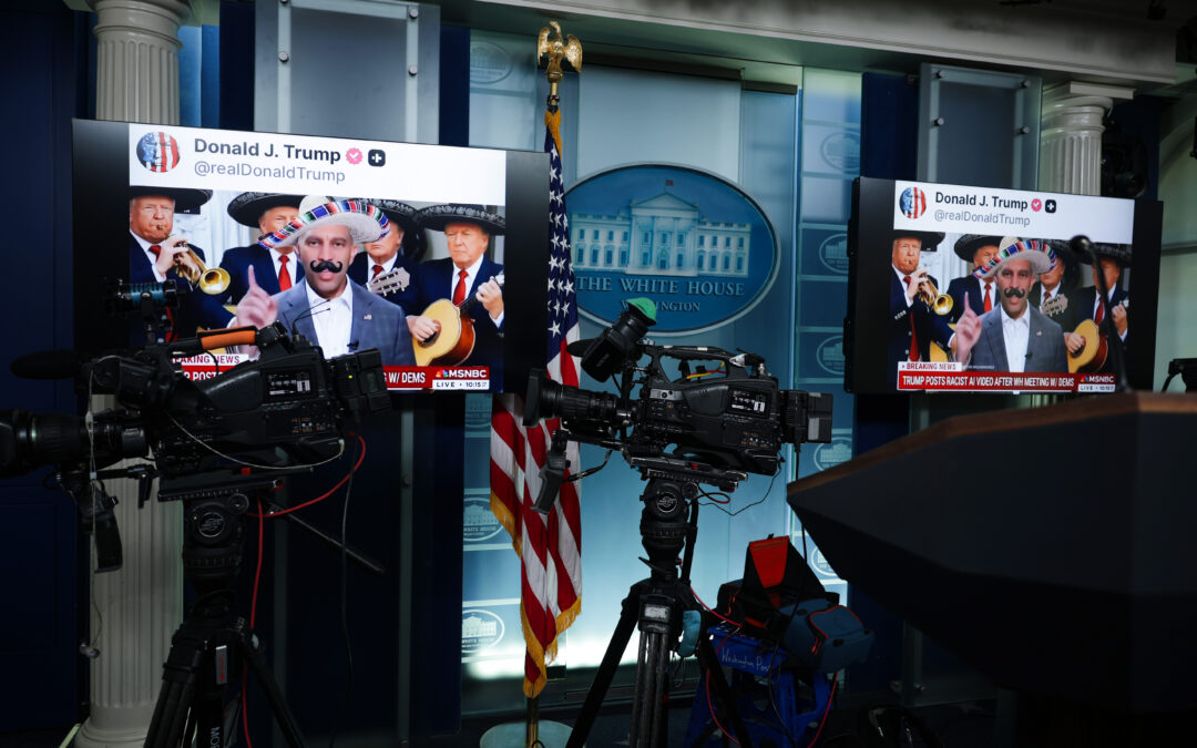 Inside the White House shitposting machine