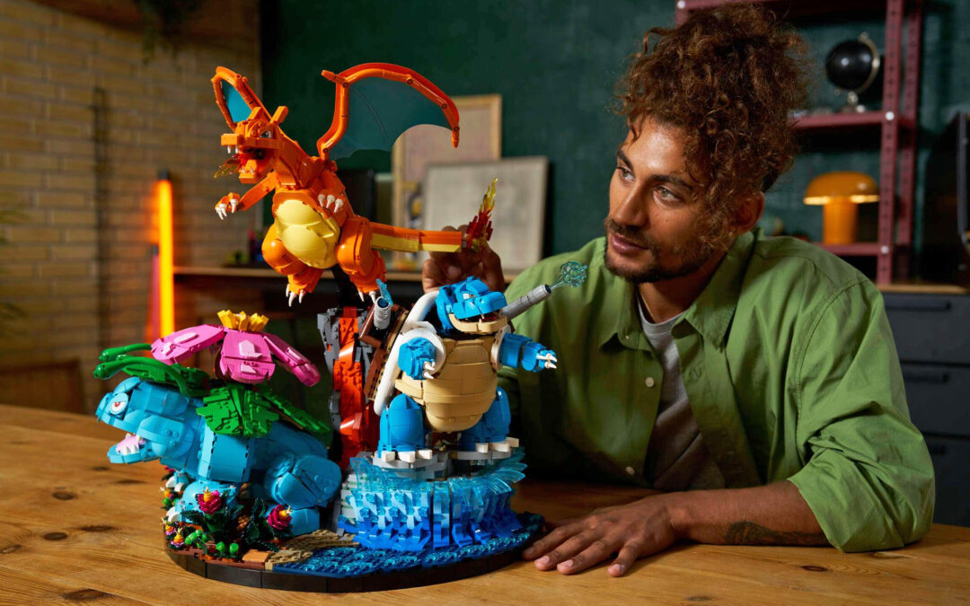 The first three Lego Pokémon sets launch in February and include a $650 diorama