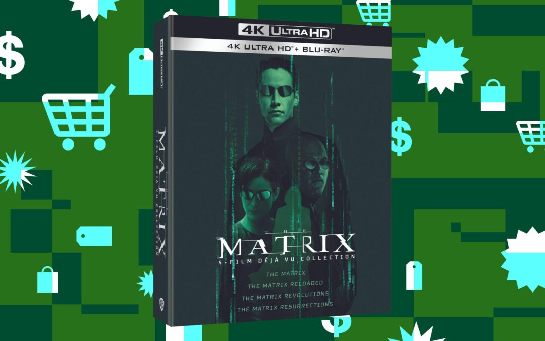 Get all four Matrix movies on 4K Blu-ray for $45
