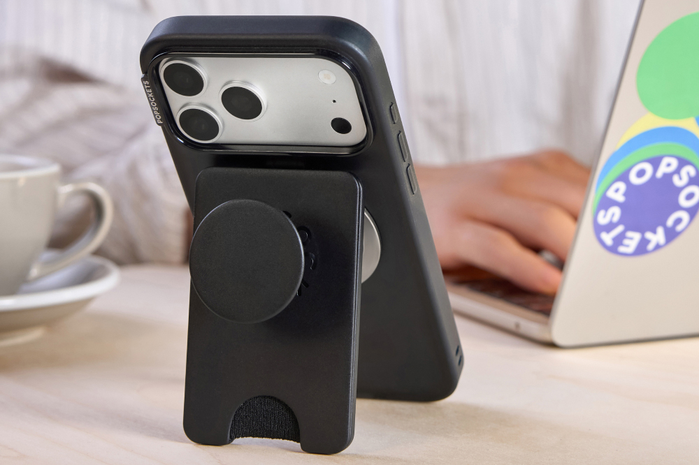 PopSockets added a wallet to its folding kickstand grip