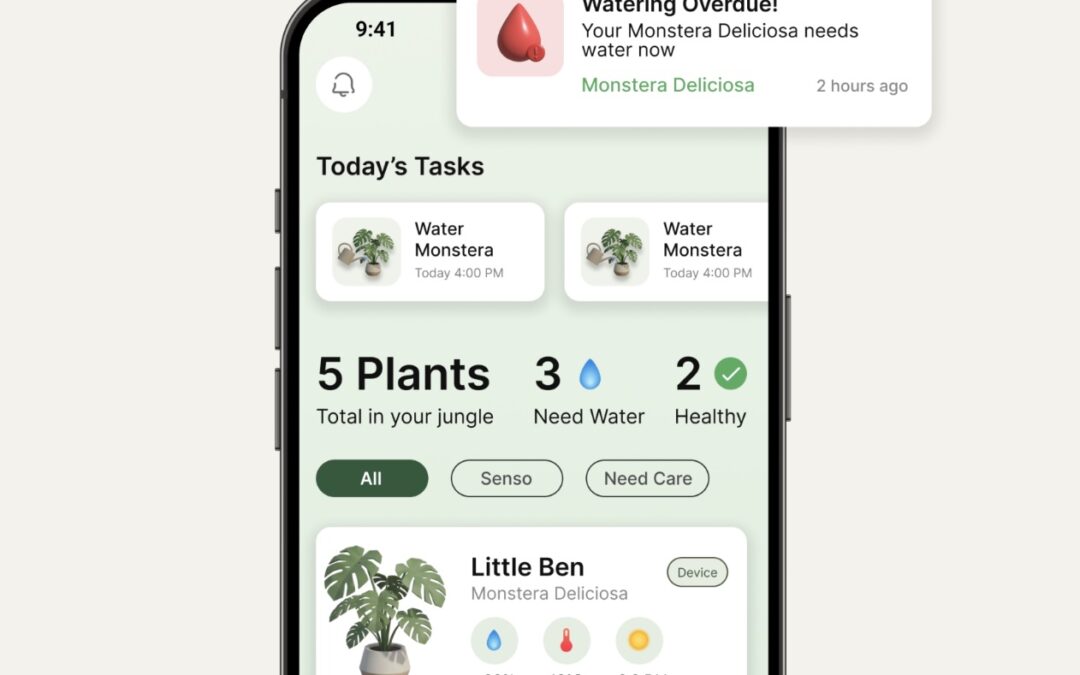 This Tamagotchi clone is designed to help you keep your plants alive