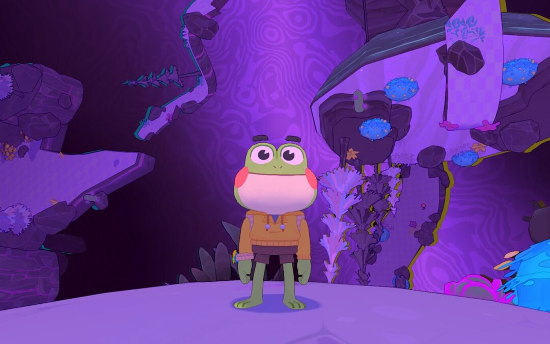 A cute frog game that remixes Nintendo’s best