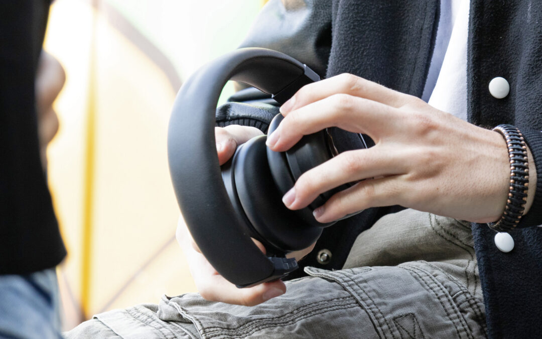 The weirdest headphones at CES will launch on Kickstarter next month