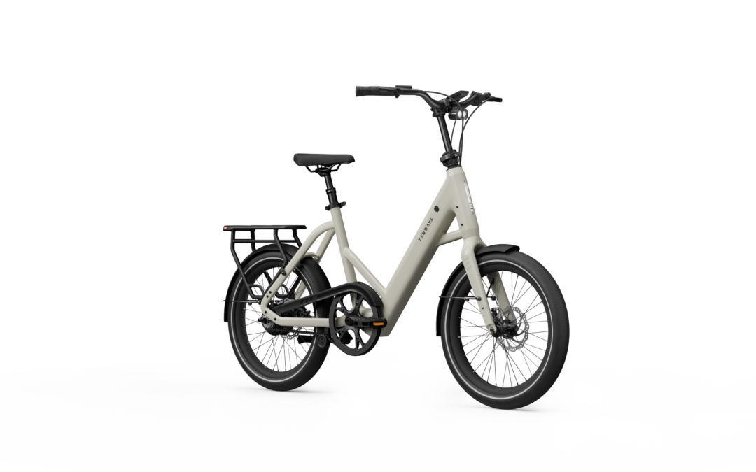 Tenways’ compact e-bike twists and folds to go flat