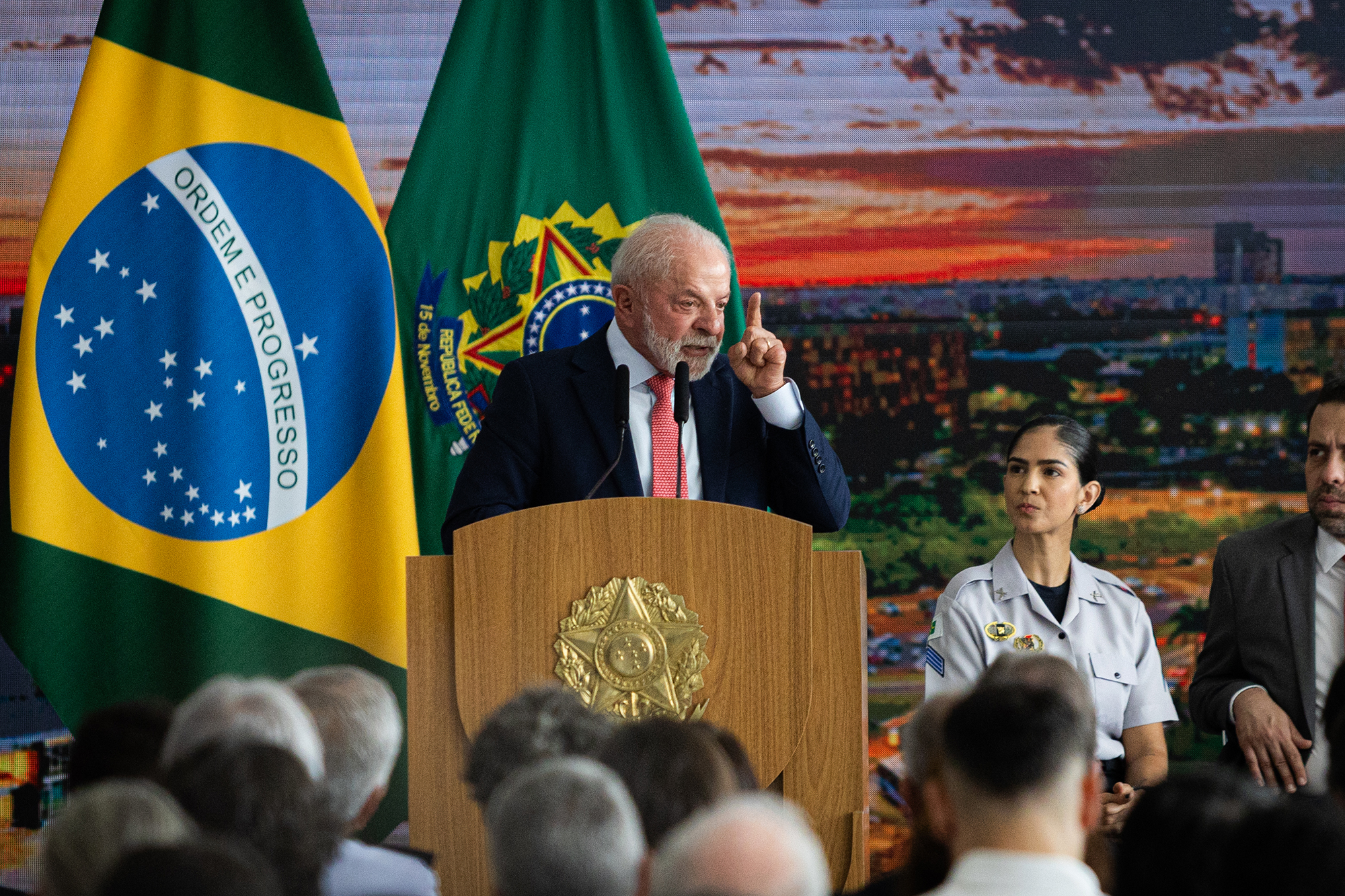 Brazilian President Luiz Inácio Lula da Silva 