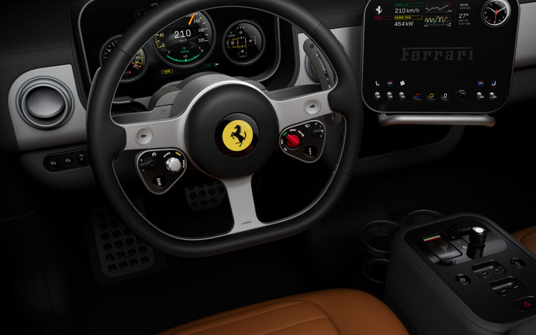 Ferrari’s first EV will have an interior designed by Jony Ive