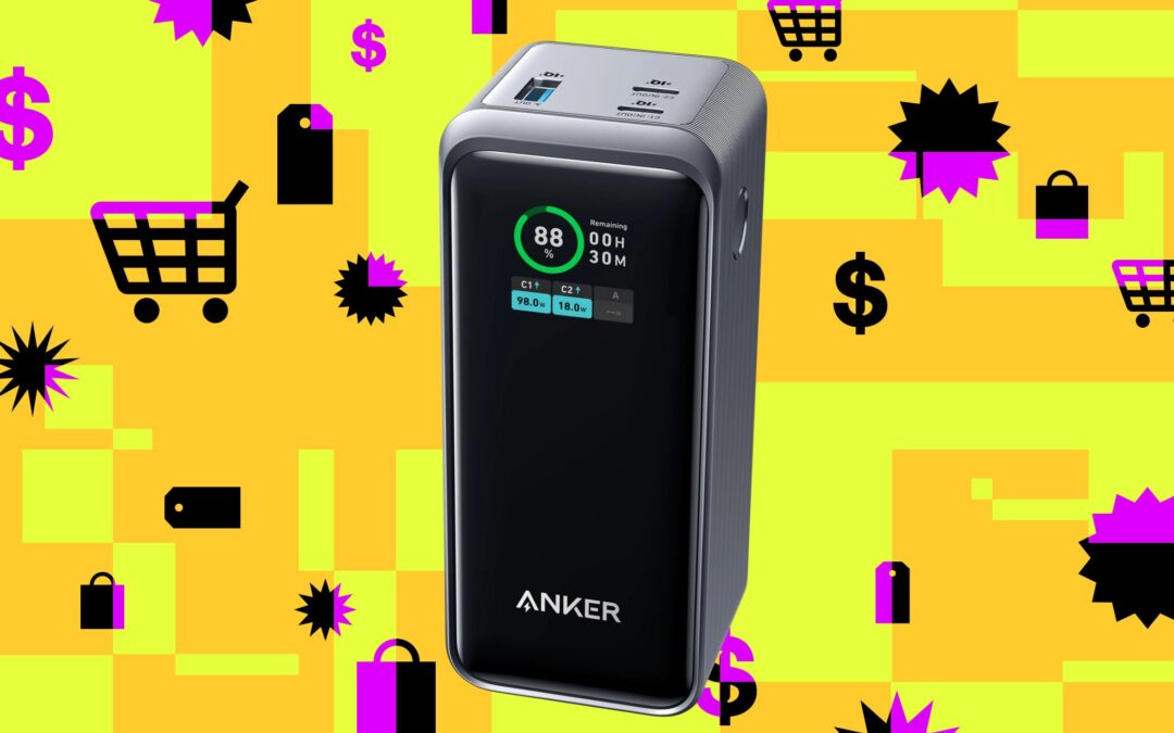 Anker’s Prime Power Bank can quickly charge three devices, and it’s down to $80