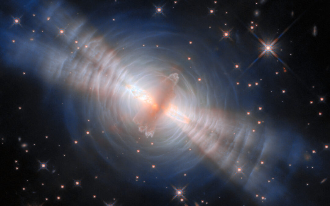 Hubble showcases the Egg Nebula in all its dying-star glory