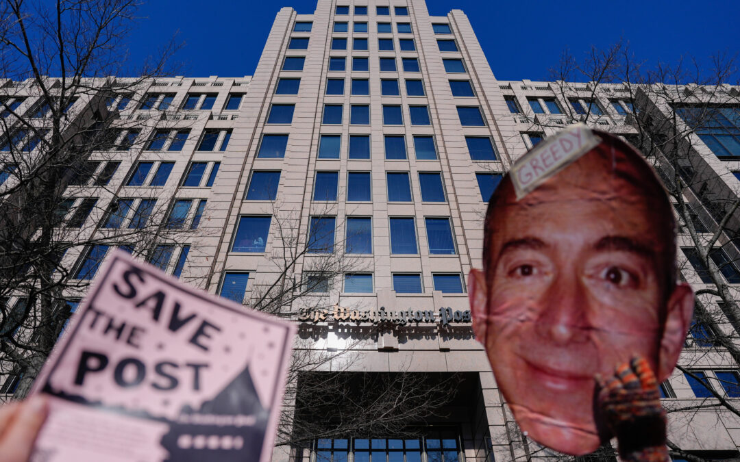 Bezos could have saved the Washington Post’s local news and sports reporters