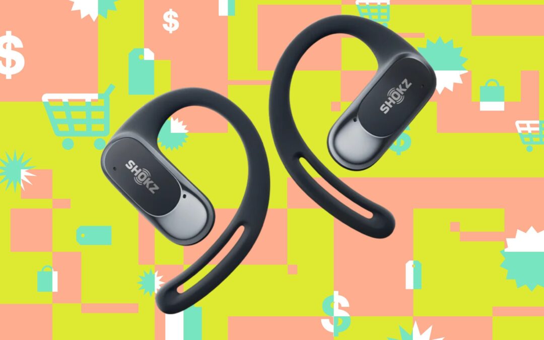 The Shokz OpenFit Air earbuds are matching their all-time low price