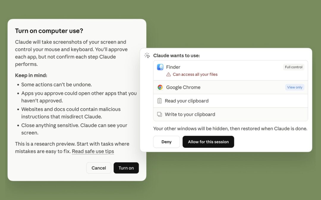 Anthropic’s Claude Code and Cowork can control your computer
