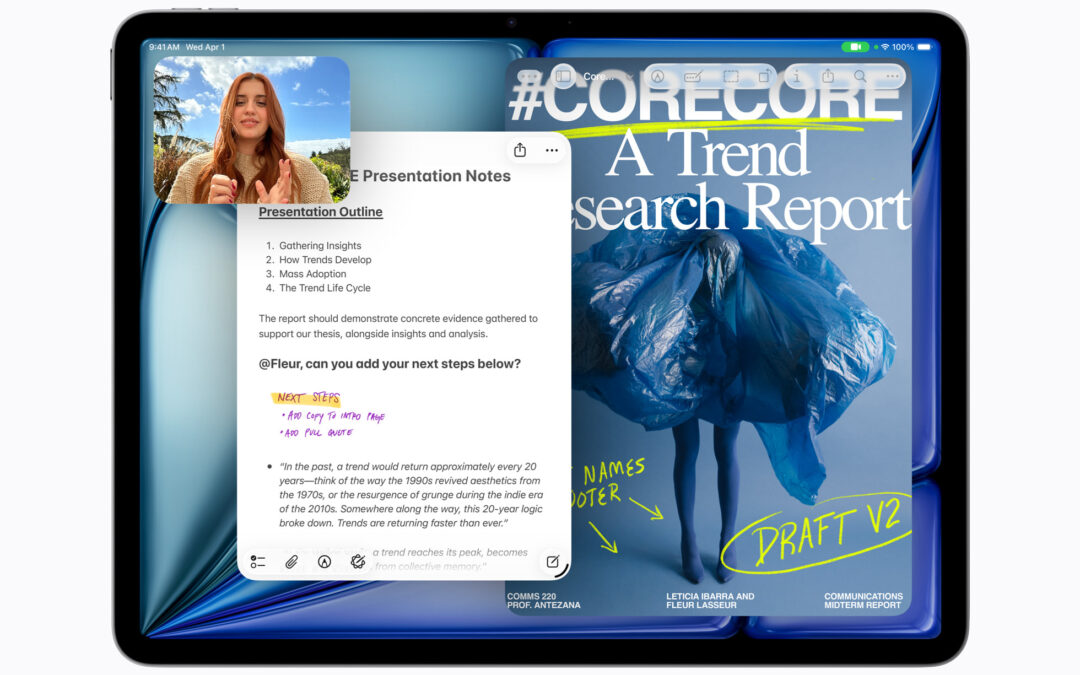 Apple launches a new iPad Air with an upgraded M4 processor