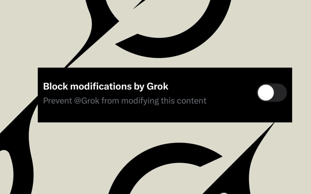 X says you can block Grok from editing your photos