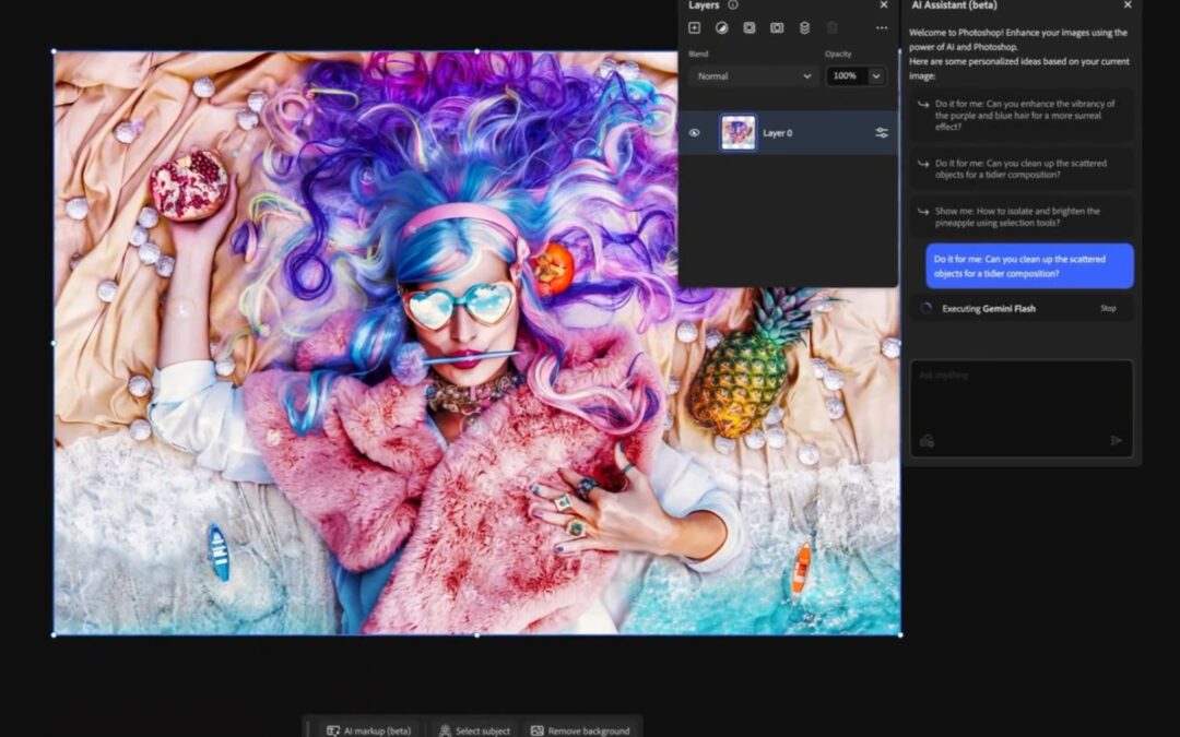 You can now ask Photoshop’s AI assistant to edit images for you