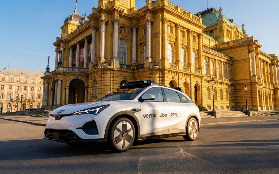 Uber aims to launch Europe’s first robotaxi service with Pony AI and Verne