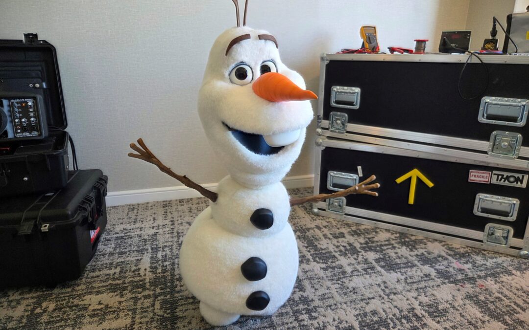 I met Olaf — the Frozen robot who might be the future of Disney Parks