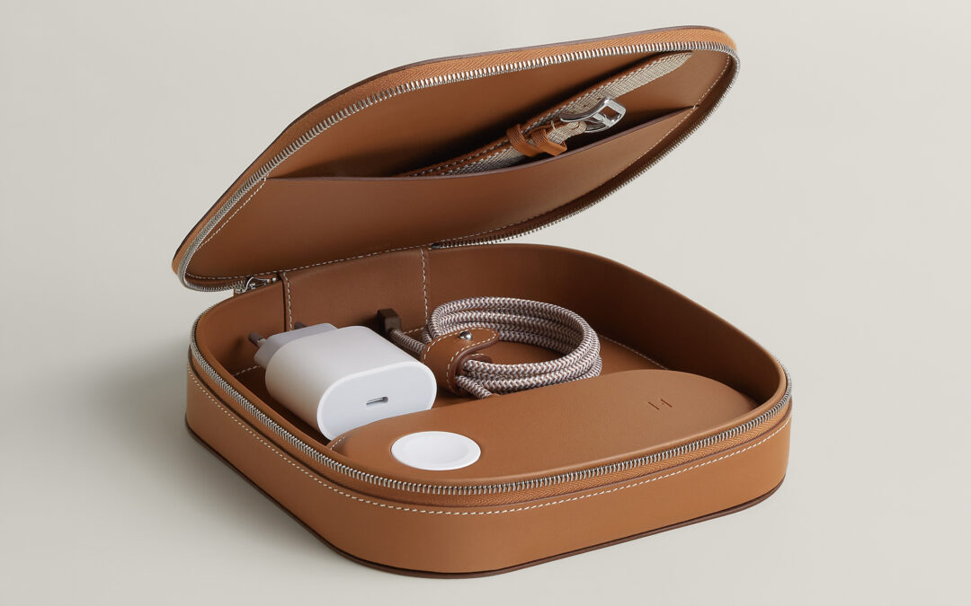 Hermès doesn’t include a power adapter with its $5,150 charging case
