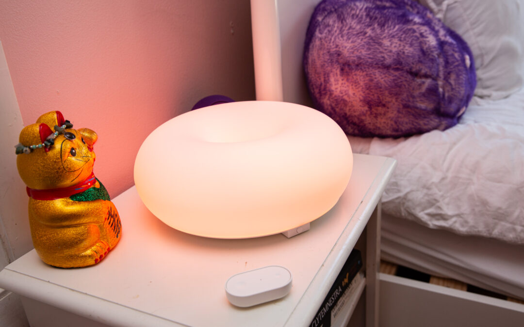 Ikea’s smart donut lamp is a sweet treat