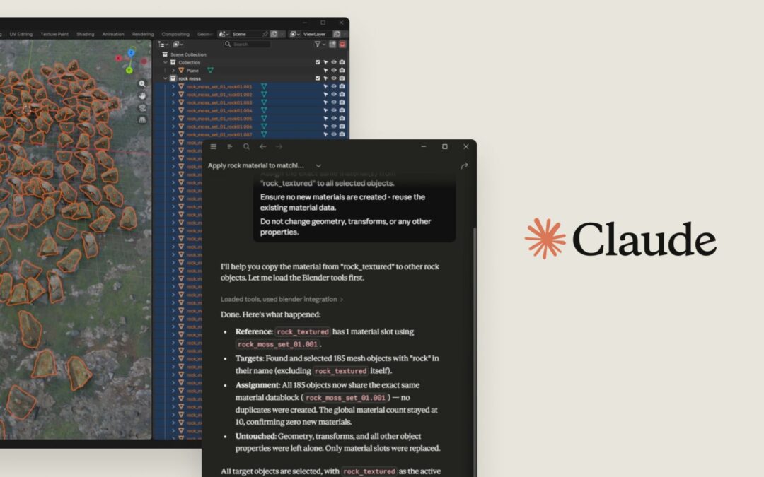 Claude can now plug directly into Photoshop, Blender, and Ableton