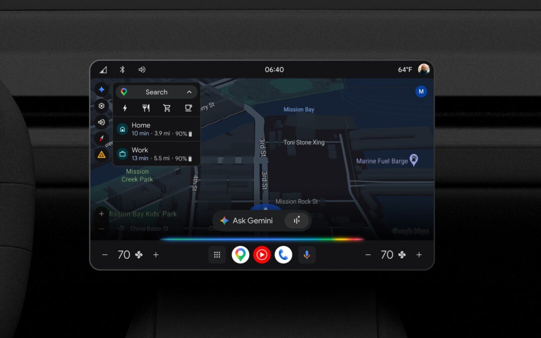 Gemini is rolling out to cars with Google built-in