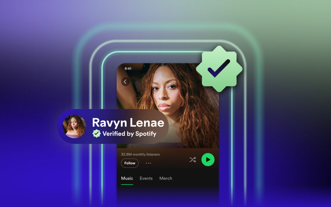 Verified by Spotify badge lets you know this artist isn’t AI