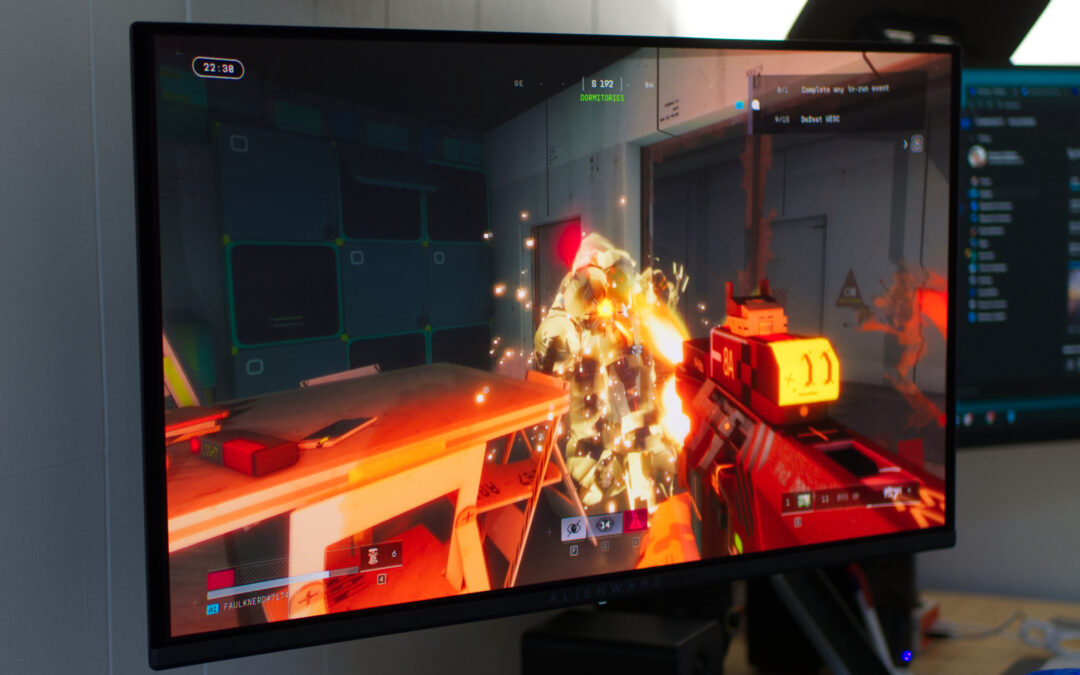 It’s amazing how good Alienware’s $350 OLED monitor is