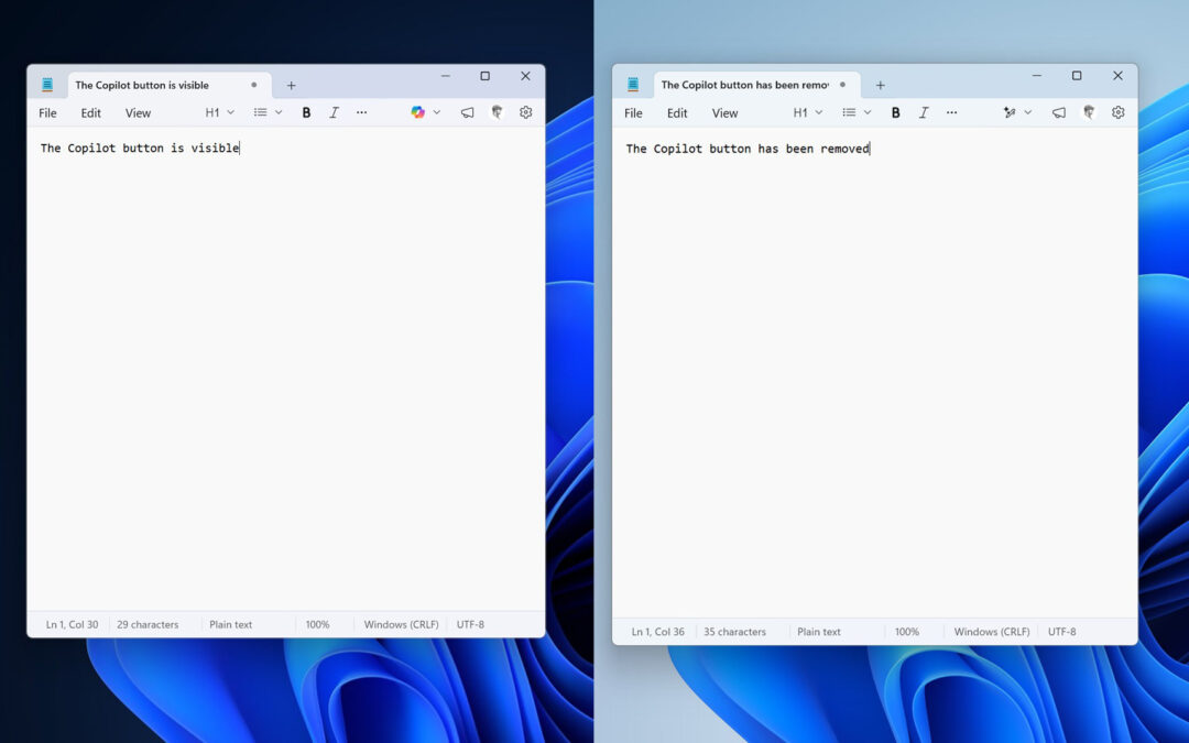 Microsoft starts removing Copilot buttons from Windows 11 apps