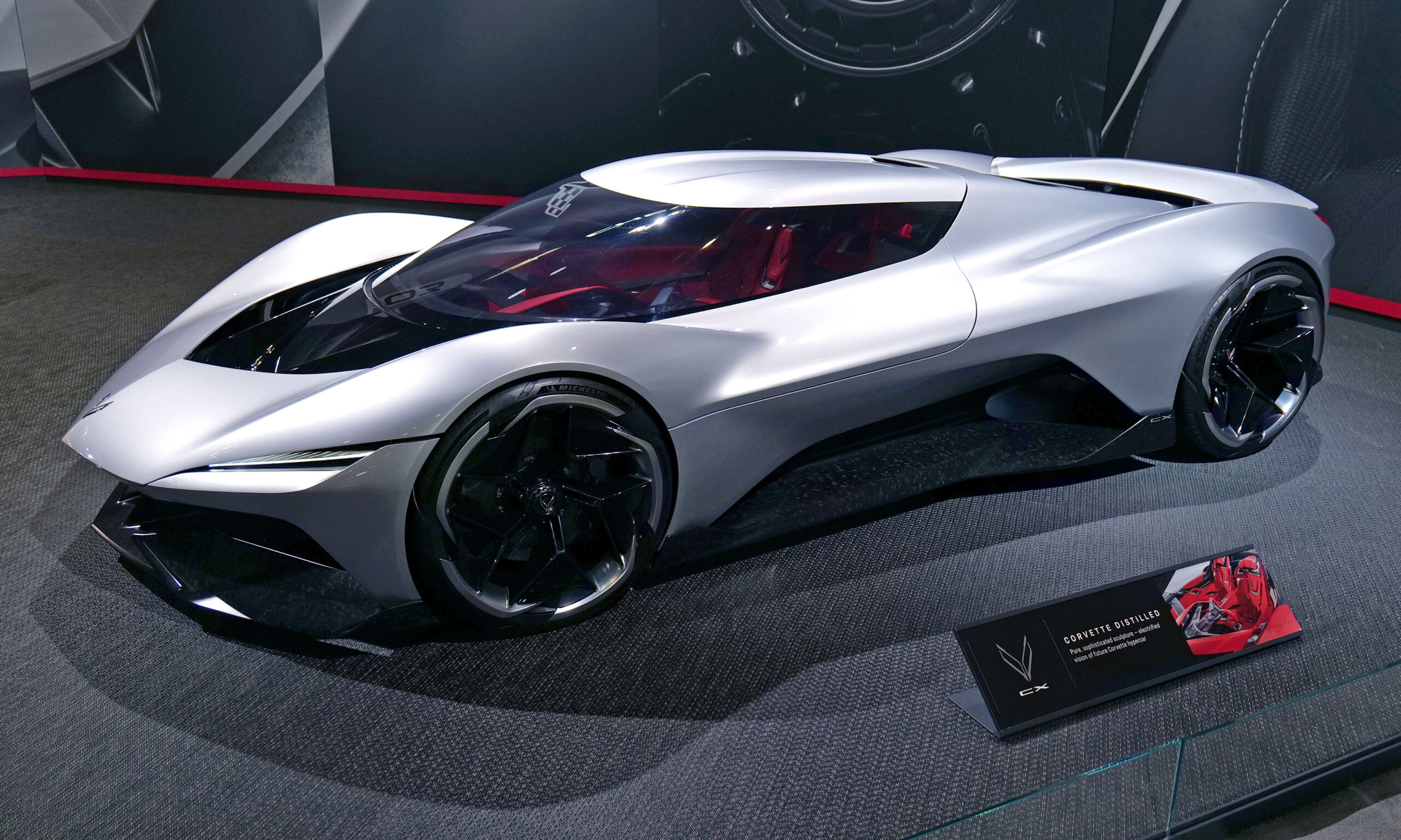 The CX Concept is meant to be a peek at what future Corvettes could be.