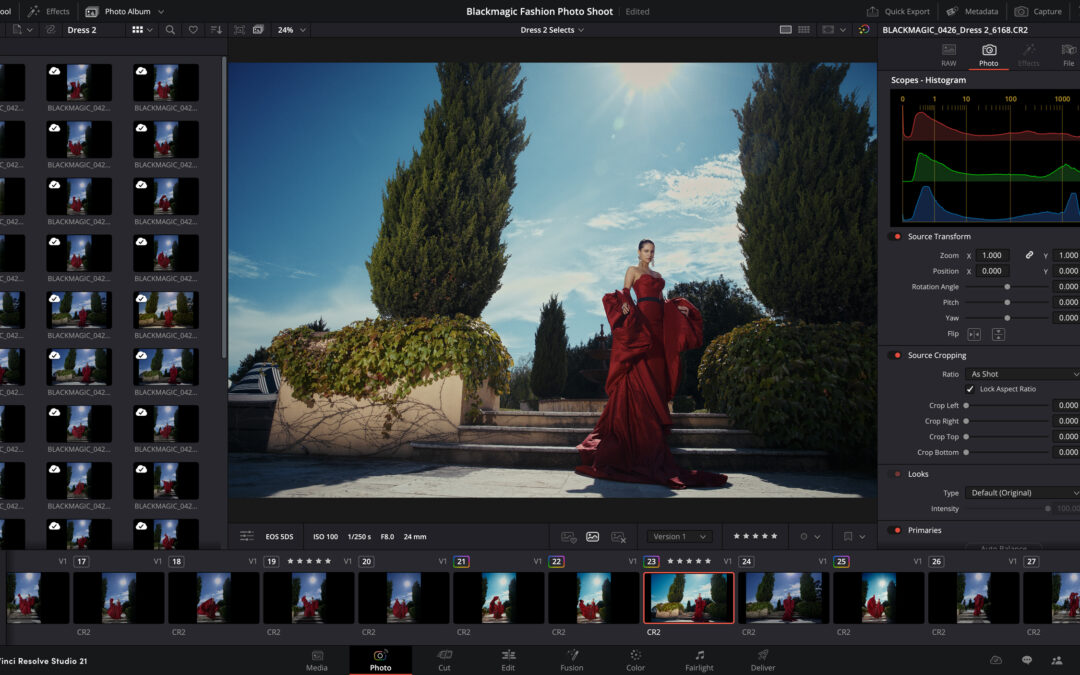 DaVinci Resolve adds new photo editing tools to take on Lightroom and Photoshop