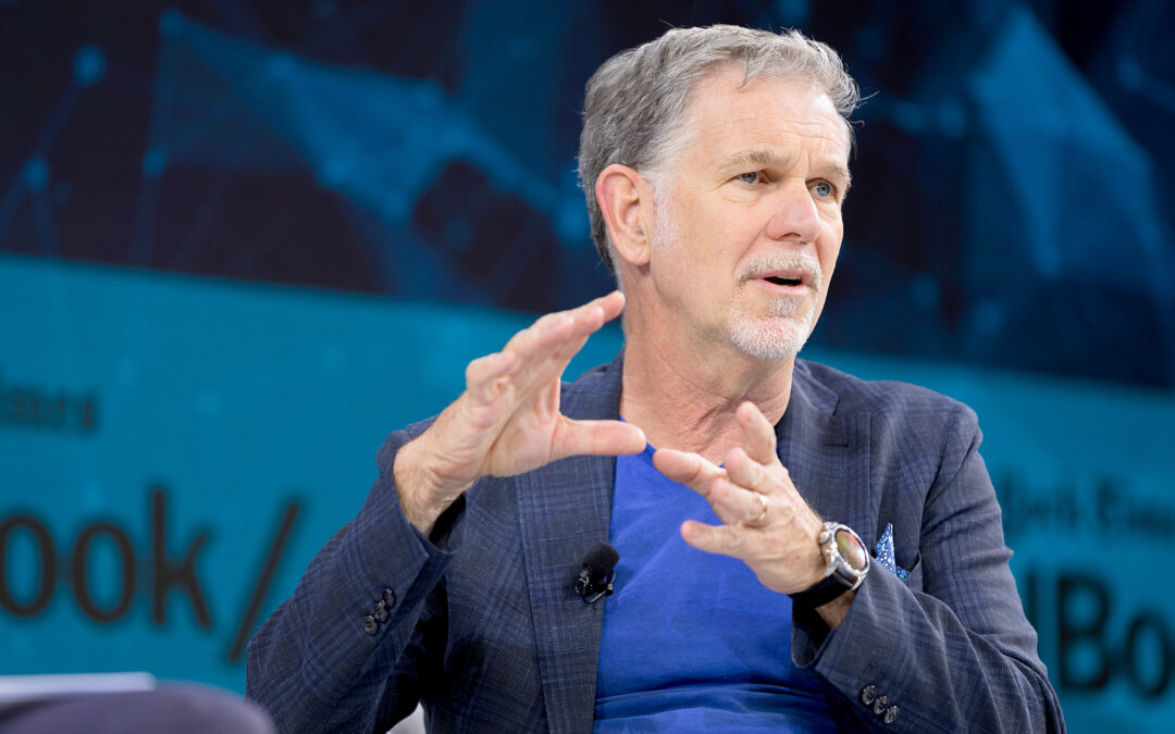 Netflix co-founder Reed Hastings is officially leaving the company