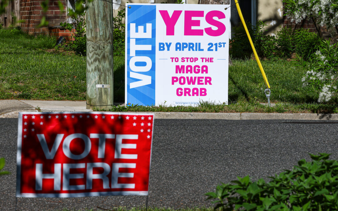 Virginia voters just handed Democrats another win in the Great Redistricting Wars