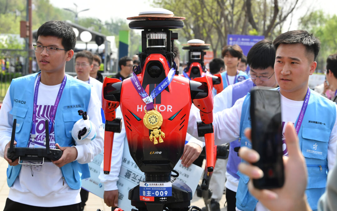 Humanoid ‘Lightning’ robot smashes the half-marathon record