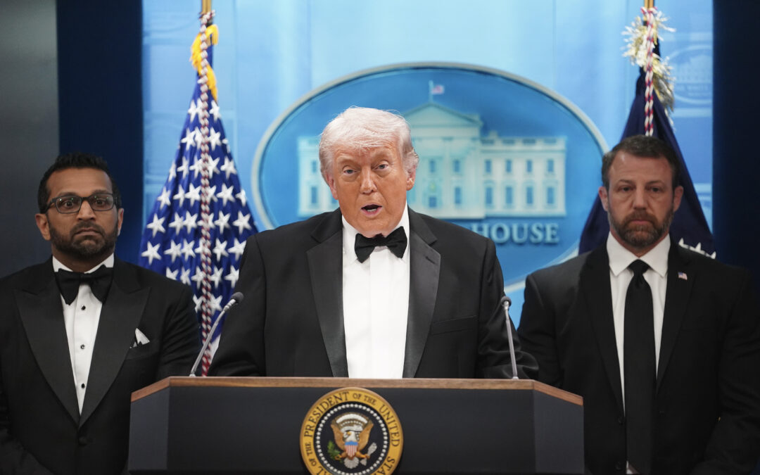Trump turns the WHCD shooting into a pitch for the White House ballroom