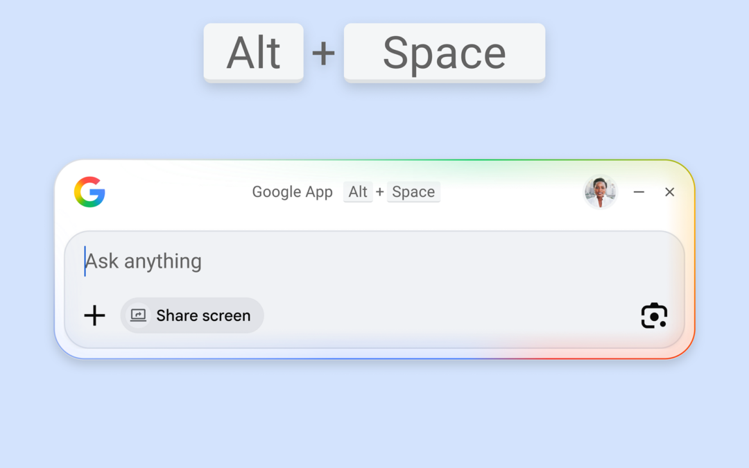 Google’s Spotlight-like desktop search bar for Windows is available for everyone