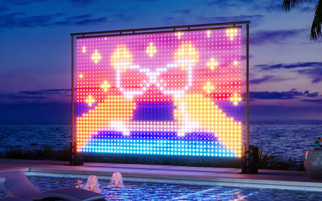 Govee’s new LED Lightwall comes with its own self-standing frame